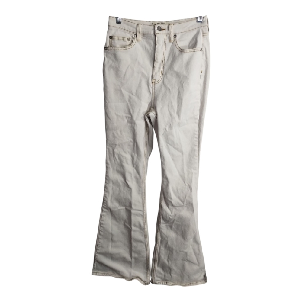 We The Free Curvy‎ High Rise Flare Wide Bell Bottom Boho Preppy Festival Jean 27